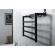 Полотенцесушитель электрический (580х350x130), N-333B Matt Black, Black&White арт. 333BN