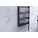Полотенцесушитель электрический (580х350x130), N-333B Matt Black, Black&White арт. 333BN
