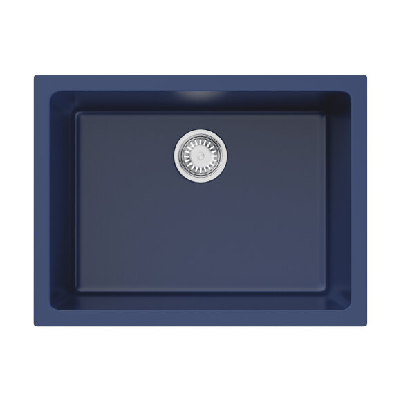 Раковина для кухни Okinoshima 61-U/I Omoikiri 4993049 цвет: indigo blue матовый