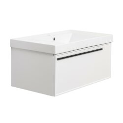 Тумба под раковину подвесная белая белый Elba La Fenice арт. FNC-01-ELB-B-80 Тумба под раковину подвесная белая белый Elba La Fenice арт. FNC-01-ELB-B-80