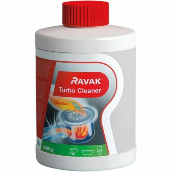 Средство для очистки сифонов Ravak turbo 1000 мл  (Чехия) - X01105