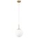 Подвесной светильник, вид современный Volare Arte Lamp цвет:  белый - A1563SP-1PB