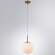 Подвесной светильник, вид современный Volare Arte Lamp цвет:  белый - A1563SP-1PB