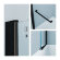 Шторка на ванну Iddis 75х145 профиль черный матовый стекло прозрачное арт. SLI5BS7i90