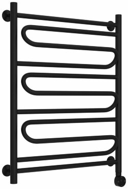 Электрический полотенцесушитель Формат 22 800х600 правый Стилье, 31522-8060 цвет: матовый чёрный Электрический полотенцесушитель Формат 22 800х600 правый Стилье, 31522-8060 цвет: матовый чёрный