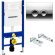 Комплект унитаза Patio edv102-00+e70021-00 с инсталляцией geberit duofix up100 458.124.21.1 с сиденьем микролифт и клавишей смыва хром  Jacob Delafon арт. EDV102-00+458.124.21.1+E70021-00