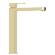 Высокий однорычажный смеситель для раковины с донным клапаном, Gillo Bossini, Z00706.021 цвет: золото
