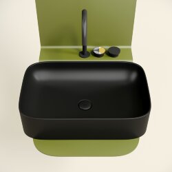 Раковина-чаша накладная, прямоугольная 60,5x38x15 Ceramica Nova Element арт. CN6053MB Раковина-чаша накладная, прямоугольная 60,5x38x15 Ceramica Nova Element арт. CN6053MB