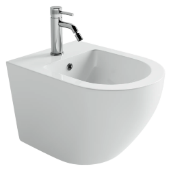 Биде подвесное Uno, 1 отверстие под смеситель, цвет белый арт. CN11002 Биде подвесное Uno, 1 отверстие под смеситель, цвет белый арт. CN11002