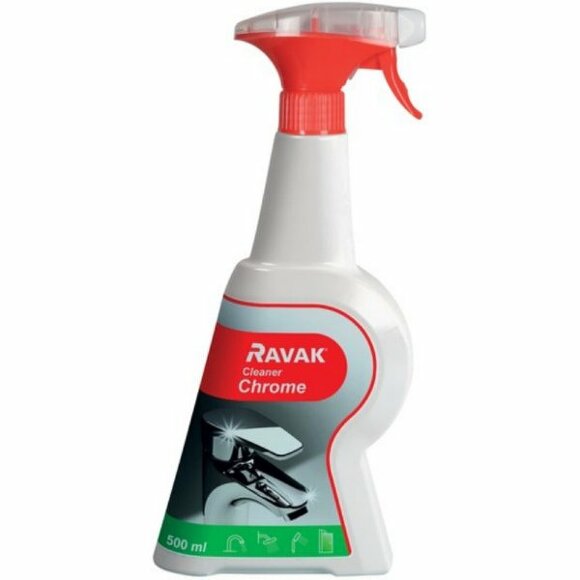 Средство для хромированных изделий Ravak 500 мл Cleaner Chrome (Чехия) - X01106