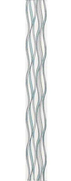 OP\B04\7071T Керамический бордюр 50x6,3 Линьяно Подснежники матовый