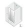 Дверь в нишу 120x200 Avexa chrome New Trendy хром арт. EXK-1449