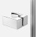 Дверь в нишу 120x200 Avexa chrome New Trendy хром арт. EXK-1449