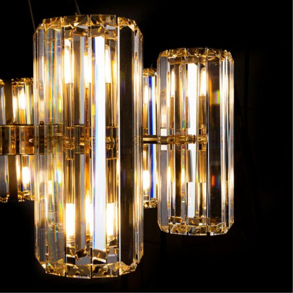 Подвесная люстра, вид современный Santorini Arte Lamp цвет:  золотой - A1049SP-16GO Подвесная люстра, вид современный Santorini Arte Lamp цвет:  золотой - A1049SP-16GO