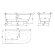 Ванна из искусственного камня Salini Sofia Corner L 170x85 102515G цвет: белый