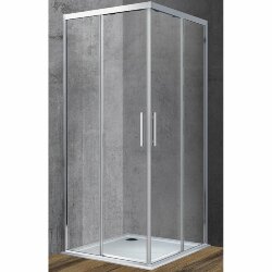 Душевой уголок Vincea (Италия), 90x90 профиль Хром стекло прозрачное Soft - VSS-3SO900CL Душевой уголок Vincea (Италия), 90x90 профиль Хром стекло прозрачное Soft - VSS-3SO900CL