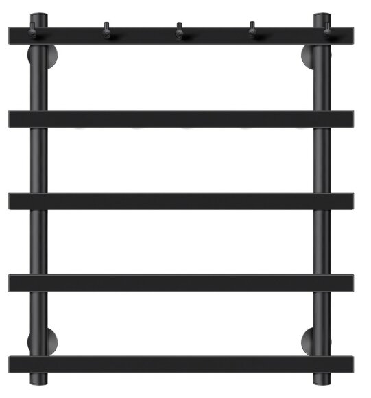 Полотенцесушитель электрический, черный матовый, Secado 60x60, Понтида 1 К - 4673739239360 Полотенцесушитель электрический, черный матовый, Secado 60x60, Понтида 1 К - 4673739239360