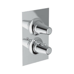 Смеситель встраиваемый термостатический для душа 3 выхода CISAL Vita цвет: хром арт. VI0BT03021 Смеситель встраиваемый термостатический для душа 3 выхода CISAL Vita цвет: хром арт. VI0BT03021