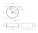 BelBagno Раковина накладная керамическая 370x370x125, круглая, глянцевый белый, арт. BB1400