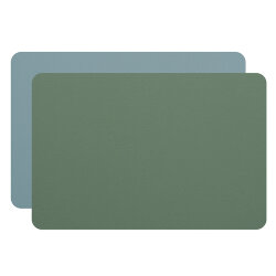 Прямоугольный плейсмат ADJ Италия, 45x30 цвет: небесный (эвкалипт) арт. 0002.50/60 Прямоугольный плейсмат ADJ Италия, 45x30 цвет: небесный (эвкалипт) арт. 0002.50/60