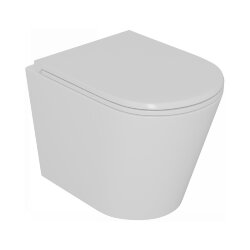 Унитаз подвесной безободковый, DT1026016  - Venice D&K цвет: белый