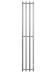 Полотенцесушитель X-4 neo 160/18 электрический Двин, нержавеющая сталь арт. 4657801240829