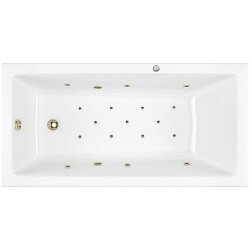 Акриловая ванна Wave 180x80 с гидромассажем Excellent, WAEX.WAV18.RELAX.BR