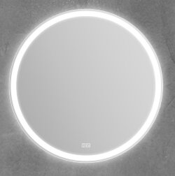 Зеркало с встроенным светильником 80x30, сенсорным выключателем и подогревом BELBAGNO SPC-RNG-800-LED-TCH-WARM