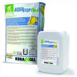 Двухкомпонентная гидроизоляция А + B 32 кг. Kerakoll Aquastop Flex арт. 106608