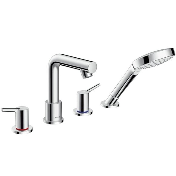 Смеситель на борт ванны, 72419000 Talis S Hansgrohe, цвет: хром