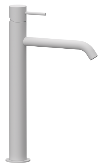 Высокий смеситель для раковины (белый матовый) Remer X STYLE X11LXLBO