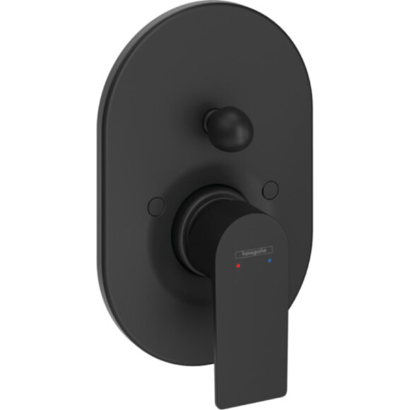 Смеситель для душа, 72459670 Rebris Hansgrohe, цвет: e черный матовый