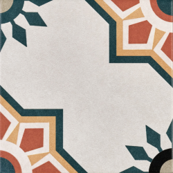 Керамогранит 20 x 20 см Motto Levels White Decor 1019, цвет: белый, арт. N100084