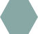 Керамическая плитка GOOD VIBES LAGOON 15X15 (HEX.) (box 0,402) CEVICA арт. CV75929