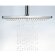 Hansgrohe верхний душ с настенным кронштейном скрытого монтажа, Rainmaker Select, матовый хром арт. 24007400