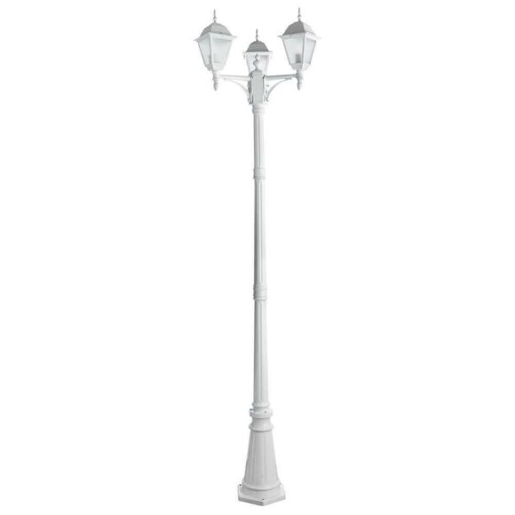 Садово-парковый светильник, вид замковый Bremen Arte Lamp цвет:  белый - A1017PA-3WH