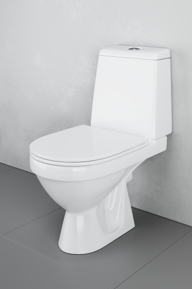 Унитаз-компакт OriginEvo 2 RedBlu by Damixa, арт. 788607SC цвет: белый