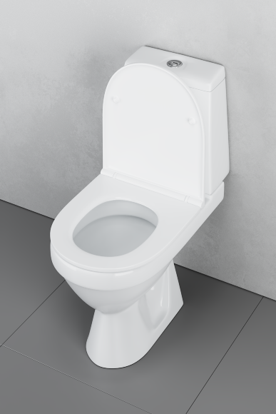 Унитаз-компакт OriginEvo 2 RedBlu by Damixa, арт. 788607SC цвет: белый