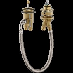 Hansgrohe встраиваемая часть смесителя на край ванны на 2 отверстия, Metropol, глянцевый арт. 13159180 Hansgrohe встраиваемая часть смесителя на край ванны на 2 отверстия, Metropol, глянцевый арт. 13159180