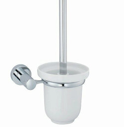 Щетка для унитаза Donau K-9427C WasserKRAFT цвет: Хром Щетка для унитаза Donau K-9427C WasserKRAFT цвет: Хром