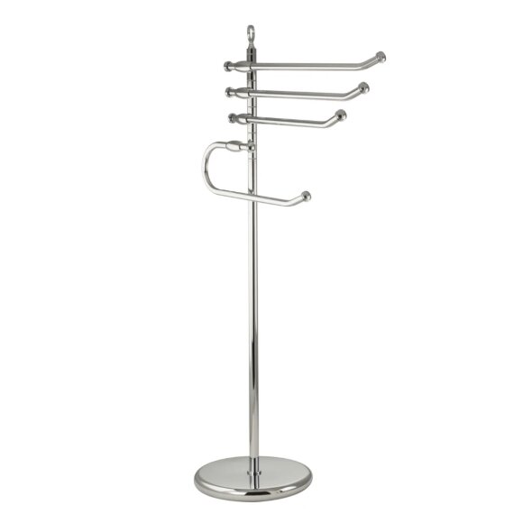 Стойка унитаза низкая для полотенец, h95 см., Migliore Mirella, хром арт. 17265