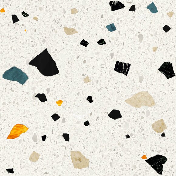 Керамогранитная плитка 60x60 light shards Creto Cray арт. NP_P0003
