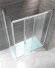Душевой уголок Lux Soft Хром Cezares - LUX-SOFT-W-AH-1-120/90-C-Cr-IV