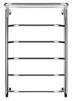 Полотенцесушитель водяной, хром, Secado 80x40, Агата 1 СП - 4603777444082