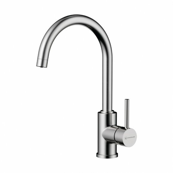 Смеситель Shinagawa 2 Plus-BN Omoikiri 4994339, цвет: нержавеющая сталь
