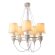 Подвесная люстра, вид классика Sergio White Arte Lamp цвет:  белый - A3326LM-5WH