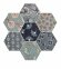 Керамическая плитка GOOD VIBES MIX DECO. 15X15 (HEX.) (box 0,402) CEVICA арт. CV75930