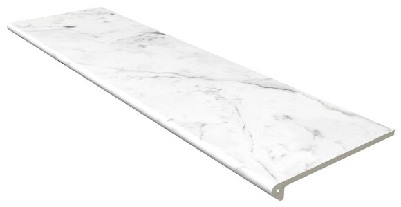Ступень Peld. Red.120 Marble Carrara Blanco Liso GRES ARAGON арт. 970180