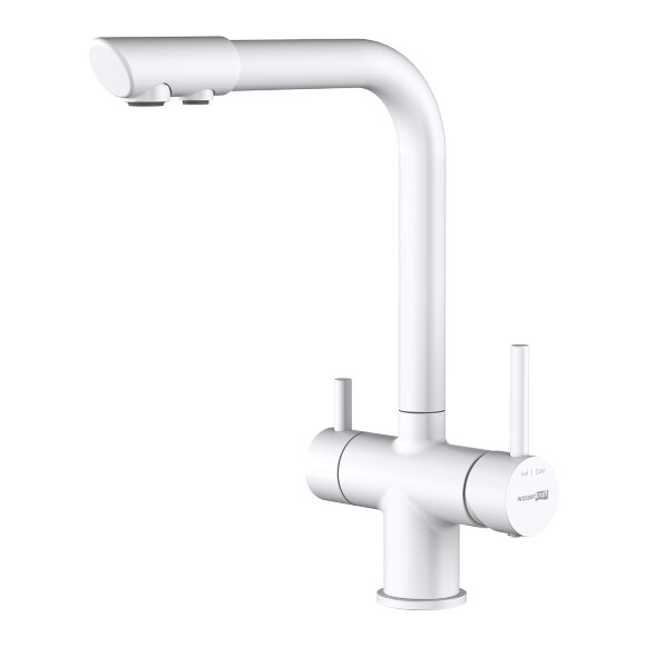 Смеситель для кухни под фильтр A8357 WasserKRAFT цвет: Белый