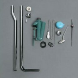 Мех-зм слива с/штоком, Arcade Simas, ручкой из синтетич.смолы бел/цвета,цепочкой ЗОЛОТО арт. R02 or